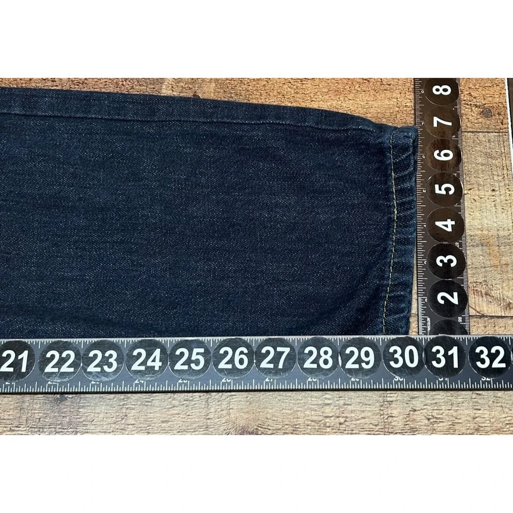 Levis 514 Jeans Mens 33X32‎ Blue Measures 32X30 Straight Leg Dark Wash